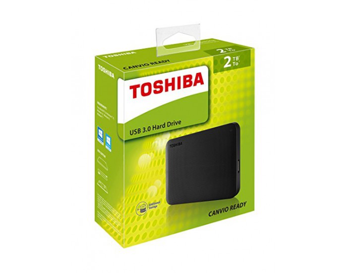 TOSHIBA EXTERNAL HARD DISK 2TB CANVIO READY 2.5?